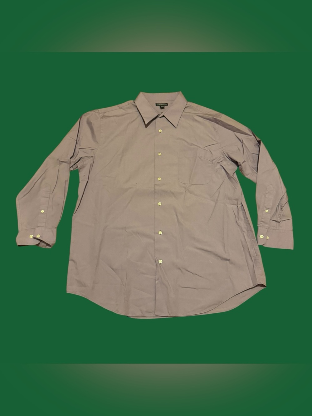 Light Purple Croft And Barrow Dress Shirt Business Casual Pastel Wedding Fancy